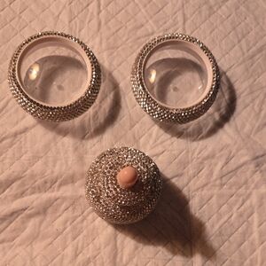 Pretty Silver Color  Rhinestone Pieces